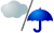 曇り時々雨